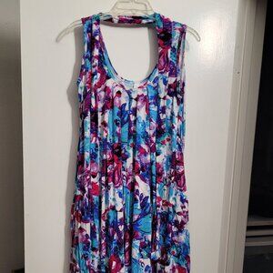 Latched Mama Petite Momper/Romper - Watercolor Print (rare)